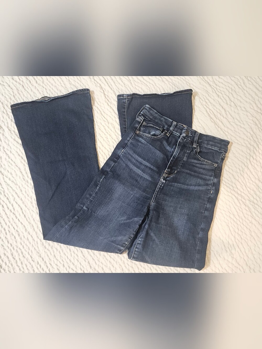 American Eagle curvy highest rise flare